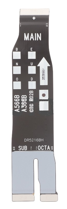 Flex Samsung A366 A36 5G/A566 A56 5G mainboard kabelis (SUB-OCTA) original (service pack)