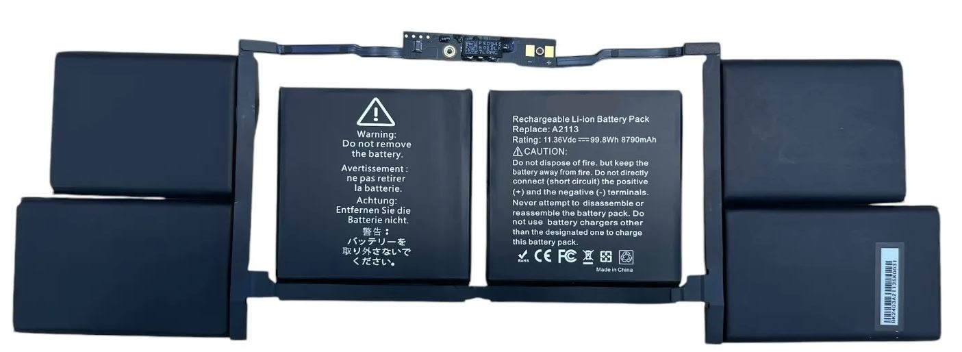 Baterija ORG priekš A2113/A2141 (MacBook Pro 16 2019 2020)
