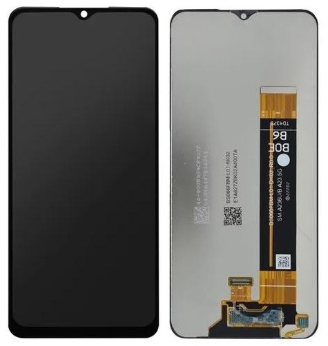 LCD screen Samsung A236 A23 5G ar touch screen Melns ORG