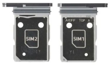 SIM kartes turētājs Samsung A566 A56 5G Awesome Lightgrey oriģināls (servisa iepakojums)