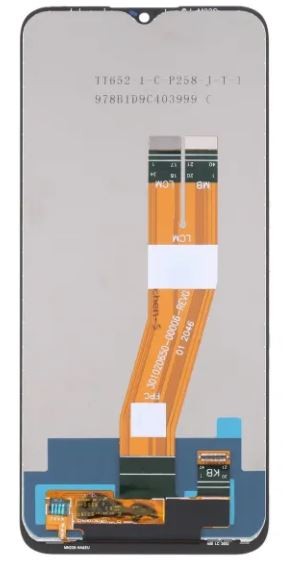 LCD screen Samsung A025G A02s 2020 ar touch screen Melns ORG