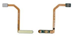 Flex Samsung A155 A15 4G ar fingerprint sensor Dzeltens original (service pack)