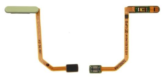 Flex Samsung A156 A15 5G ar fingerprint sensor Dzeltens original (service pack)