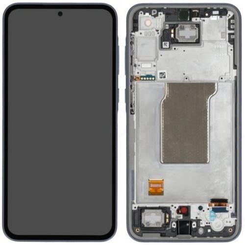 LCD screen Samsung A356 A35 5G ar touch screen un frame Navy original (used Grade A)