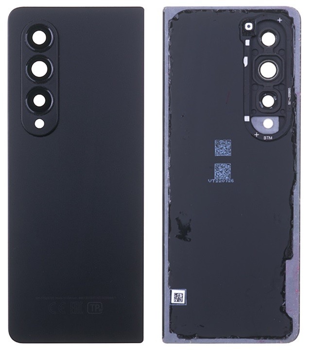Aizmugurējais vāciņš priekš Samsung F936 Galaxy Z Fold 4 Phantom Melns original (used Grade C)