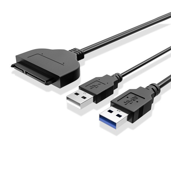 Ārējā cietā diska korpuss USB 2.0 - SATA 2.5" adapteris