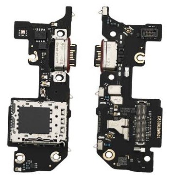 Flex Xiaomi 14T Pro ar charging connector un microphone, SIM card contact original (service pack)