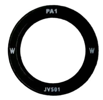 Samsung S931 S25 lens priekš camera Melns (lens Wide) 1pcs (service pack)