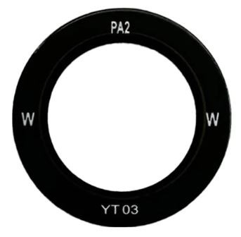 Samsung S936 S25 Plus lens priekš camera Melns (lens Wide) 1pcs (service pack)