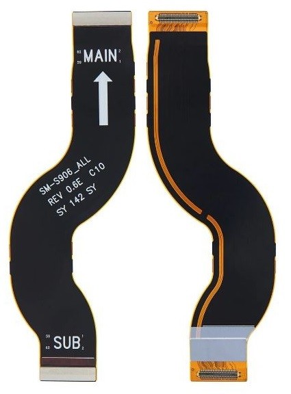 Flex Samsung S906 S22 Plus mainboard kabelis (SUB CTC) original (used Grade A)