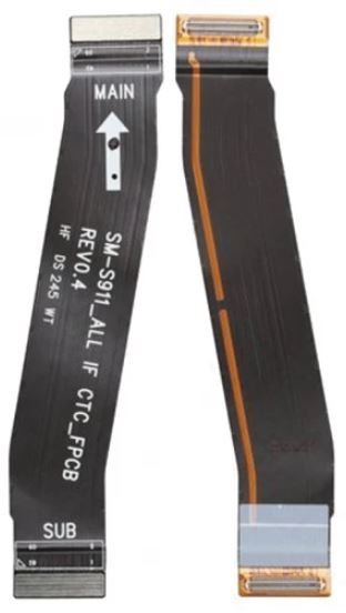 Flex Samsung S911 S23 mainboard kabelis (SUB CTC) original (used Grade A)