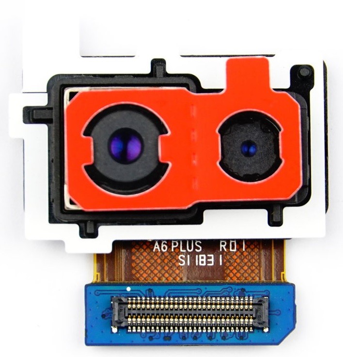 Camera Samsung A605 A6 Plus 2018 (16MP+5MP) back original (service pack)