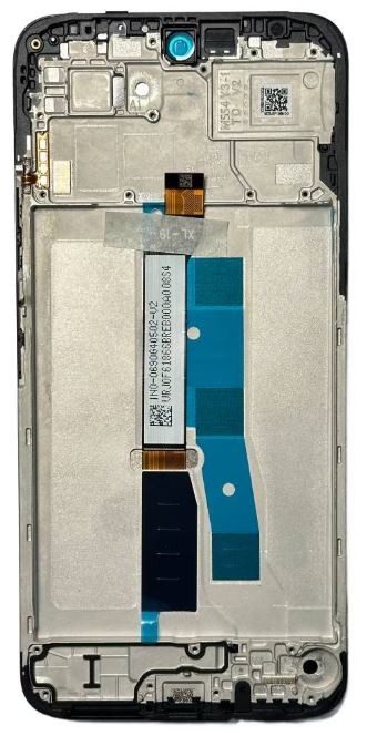 LCD screen Xiaomi Redmi 15 4G (Global)/Poco M7 4G (Global)ar touch screen un frame Melns original (service pack)
