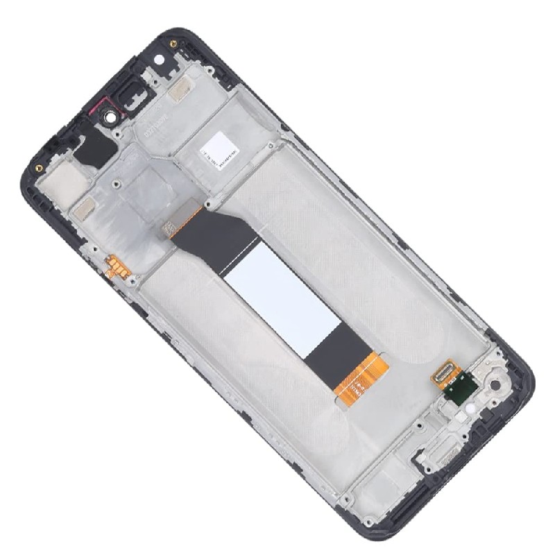 LCD screen Xiaomi Redmi Note 10 5G/Redmi Note 10T 5G/Poco M3 Pro 5G ar touch screen un frame Melns original (used Grade B)