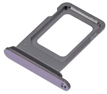 SIM card holder priekš iPhone 14 Pro/14 Pro Max Deep Violets original (used Grade A)