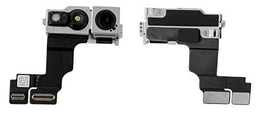 Flex priekš iPhone 15 ar front camera, light sensor used original (used Grade A)