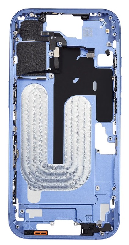 Vidējais korpuss iPhone 16 Ultramarine oriģināls (lietots A klases)