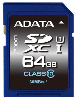 Atmiņas karte SDXC 64GB Class10 Adata
