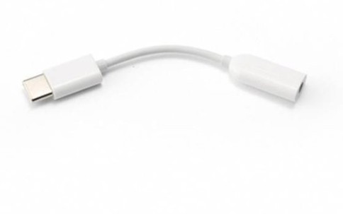 Audio adapteris Xiaomi B41121W32 from USB-C to 3,5mm balts