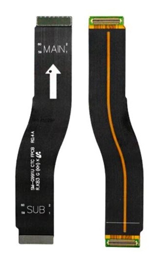 Flex Samsung G991 S21 mainboard kabelis (SUB CTC) original (used Grade A)