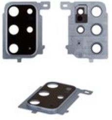 Samsung G985/G986 S20 Plus lens priekš camera ar frame Cosmic Pelēks original (used Grade A)