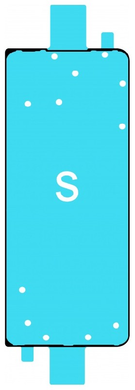 Sticker priekš LCD Samsung F946 Z Fold5 5G original (service pack)
