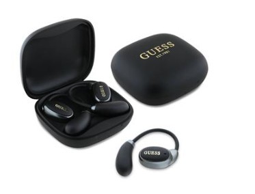 Bluetooth handsfree GUESS GUTWSV18HOGEK TWS melns