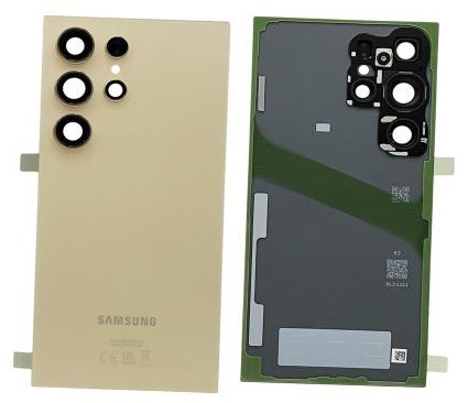 Aizmugurējais vāciņš Samsung S928 S24 Ultra Titanium Yellow oriģināls (lietots A klase)