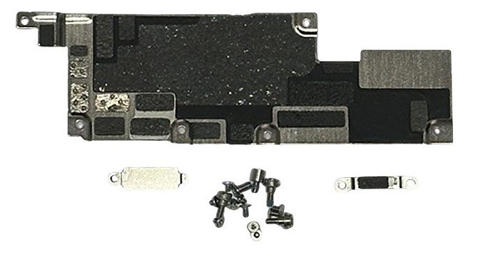 Metal Bracket On Motherboard ar screws Priekš iPhone 15 Pro (Grade A)