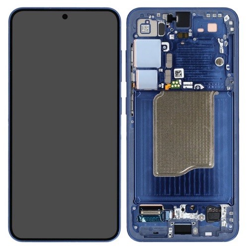 LCD screen Samsung S931 S25 ar touch screen un frame Navy original (used Grade B)