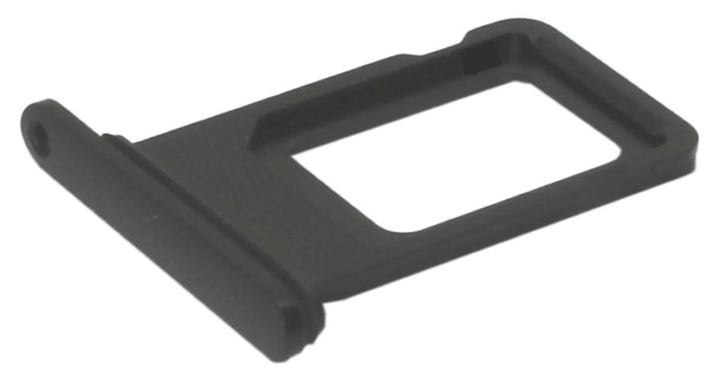 SIM card holder priekš iPhone XR Melns original (used Grade A)