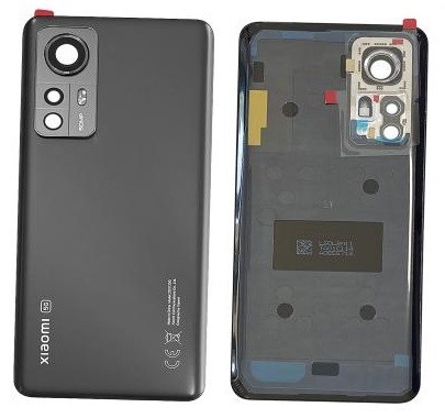 Aizmugurējais vāciņš priekš Xiaomi 12 Pro 5G Pelēks original (used Grade B)