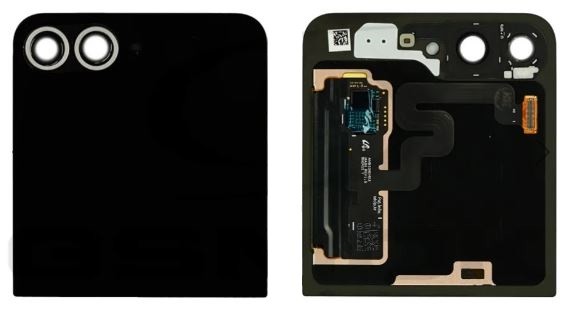 LCD screen Samsung F741 Z Flip6 5G ar touch screen (Outer) Sudrabs Shadow original (used Grade C)