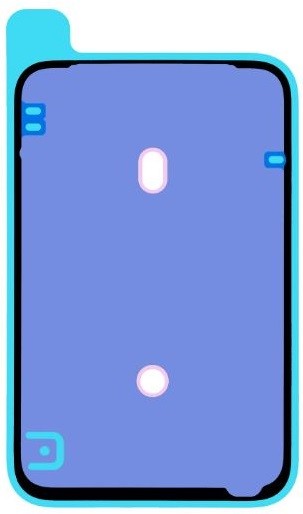 Sticker priekš aizmugurējais vāciņš iPhone 17 Pro Max original (service pack)