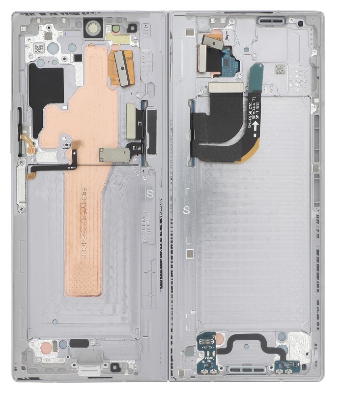 LCD screen Samsung F956 Z Fold6 5G ar touch screen (Inner) Sudrabs Shadow original (used Grade A)
