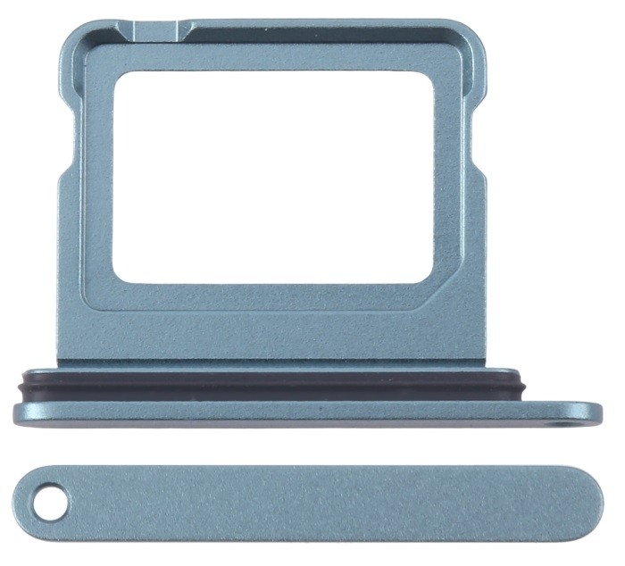 SIM card holder priekš iPhone 16/16 Plus Teal ORG