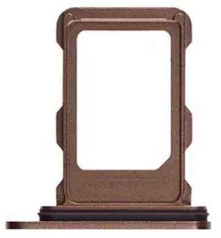 SIM card holder priekš iPhone 16 Pro/16 Pro Max Desert Titanium ORG