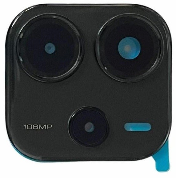 Xiaomi Redmi Note 14 5G lens for camera with frame Black ORG