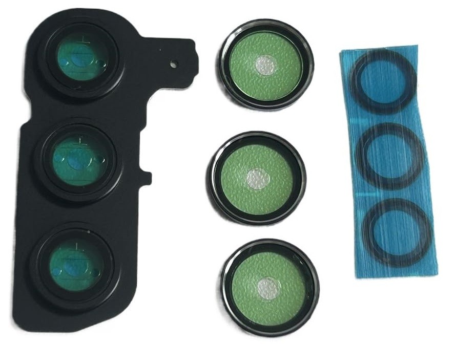 Samsung S931 S25 lens priekš camera ar frame Melns ORG