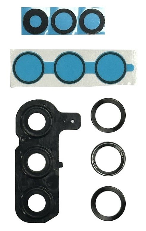 Samsung S936 S25 Plus lens priekš camera ar frame Melns ORG