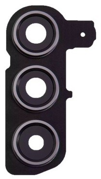 Samsung S721 S24 FE lens priekš camera ar frame Melns ORG