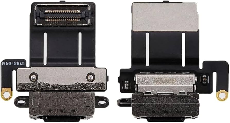 Flex priekš iPad Pro 11 2024 M4/iPad Pro 11 2025 M5 priekš charging connector melns HQ