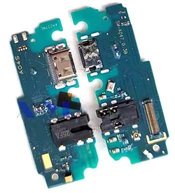 Flex Samsung A047 A04S 2022 priekš plugin, microphone, headphone connector original (used Grade A)