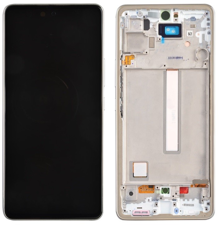 LCD screen Samsung A536 A53 5G 2022 ar touch screen un frame Awesome Balts original (used Grade C)