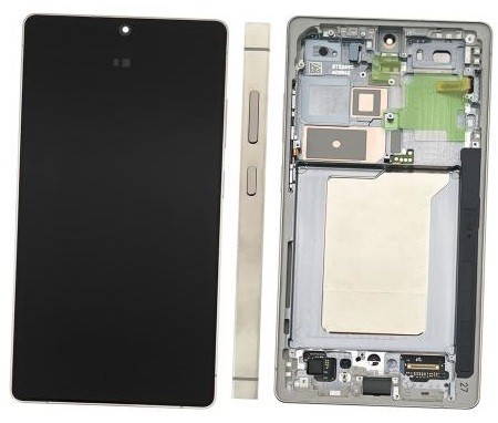 LCD screen Samsung S938 S25 Ultra ar touch screen un frame Melns/Pelēks/Jade Zaļš/Rozā Zeltains original (used Grade A)