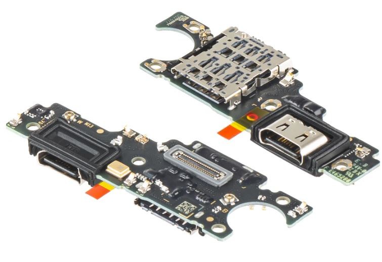 Flex priekš Huawei Honor 400 Smart 4G ar spraudni, mikrofonu un SIM savienotāju, oriģināls (service pack)