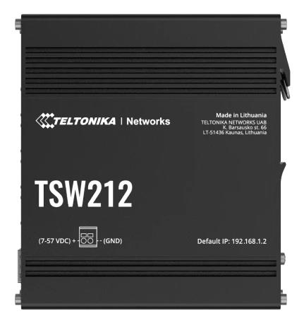 Komutators TELTONIKA TSW212