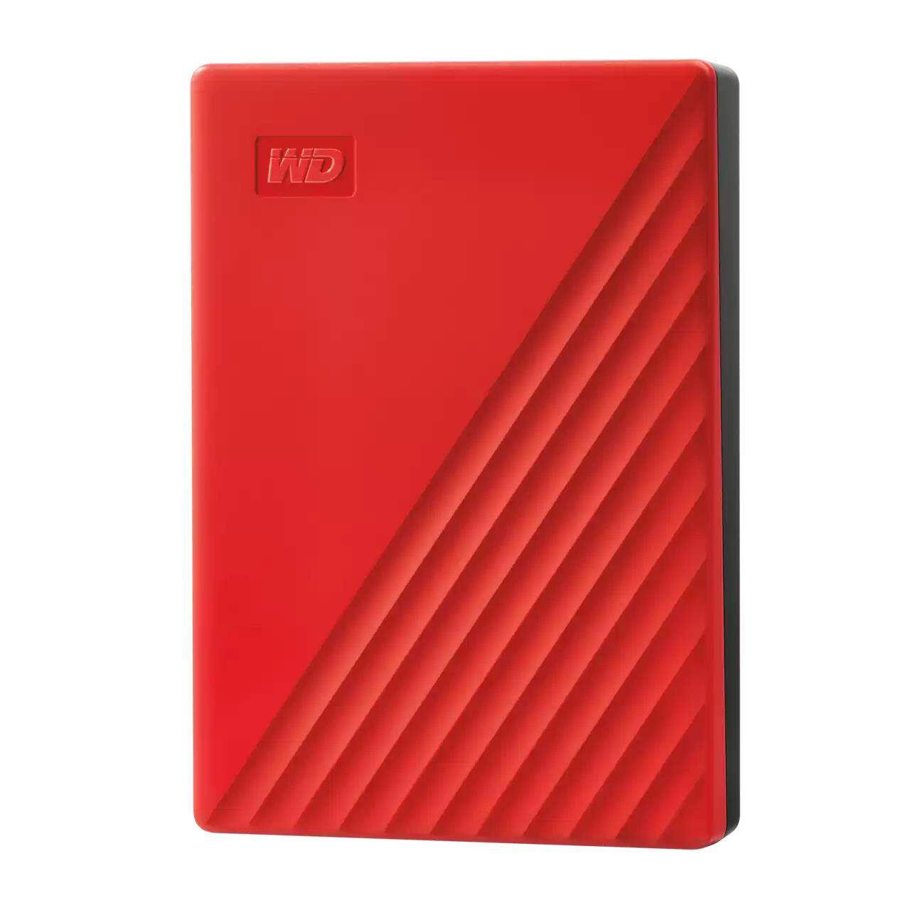 Ārējais cietais disks WESTERN DIGITAL My Passport 6TB USB 3.2 Sarkans