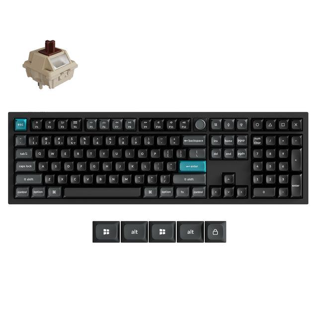 Bezvadu tastatūra KEYCHRON Q6 Ultra Black Q6U-M3