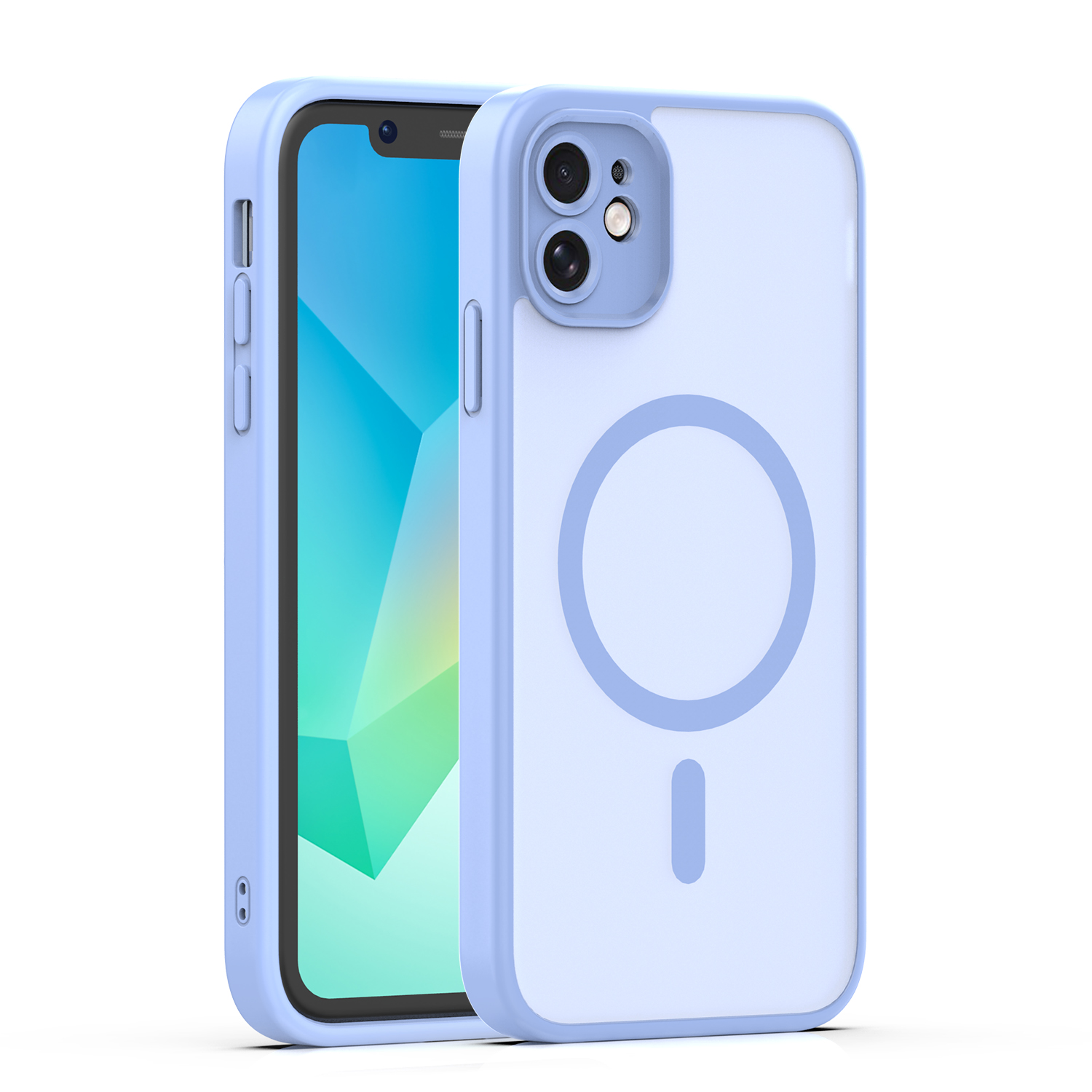 Mag Matt maciņš iPhone 11 gaiši zils